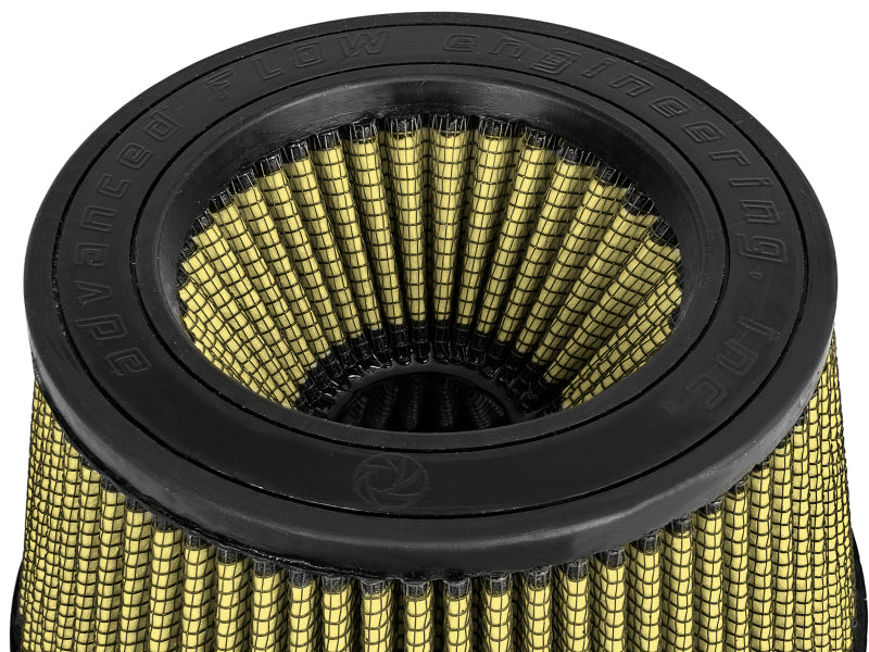 AFE Universal Pro-G 7 Filter - aFe MagnumFLOW Pro GUARD7 Universal Air Filter 5in. F x 5-3/4in B x 4-1/2in.T