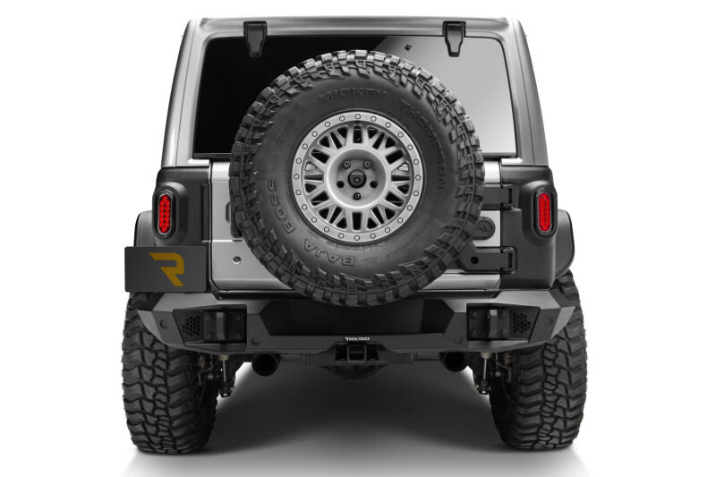 GOR Trailine Bumper - Go Rhino 2018+ Jeep Wrangler JL/JLU Trailline Full Width Rear Bumper