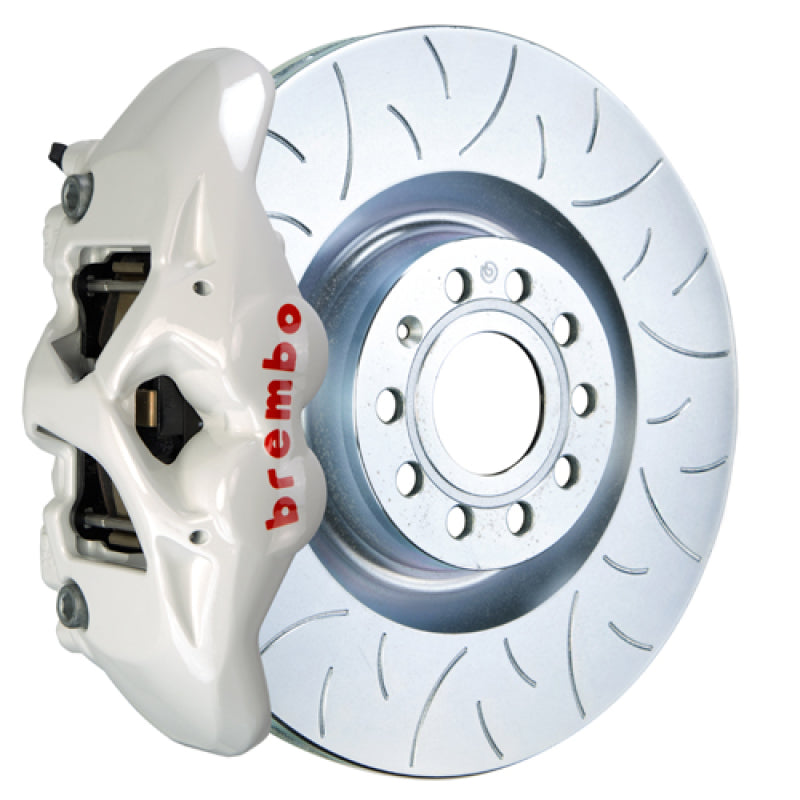 BRB Big Brake Kits - Brembo 13-15 RS5/14-17 SQ5 Front GT BBK 6 Piston Cast 380x34 2pc Rotor Slotted Type3- White