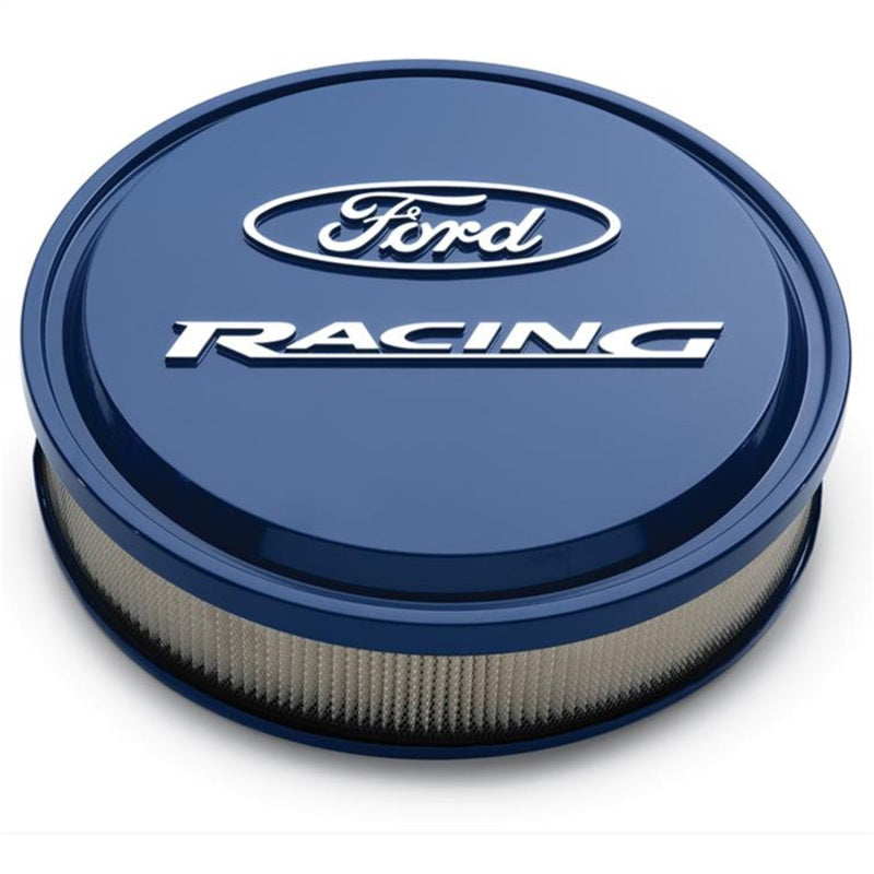 FR Air Cleaners - Ford Racing Blue Slant Edge Air Cleaner