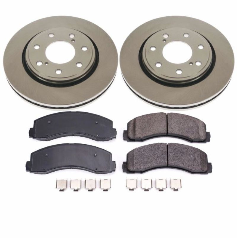 PSB Autospecialty Kit - Power Stop 10-14 Ford F-150 Front Autospecialty Brake Kit