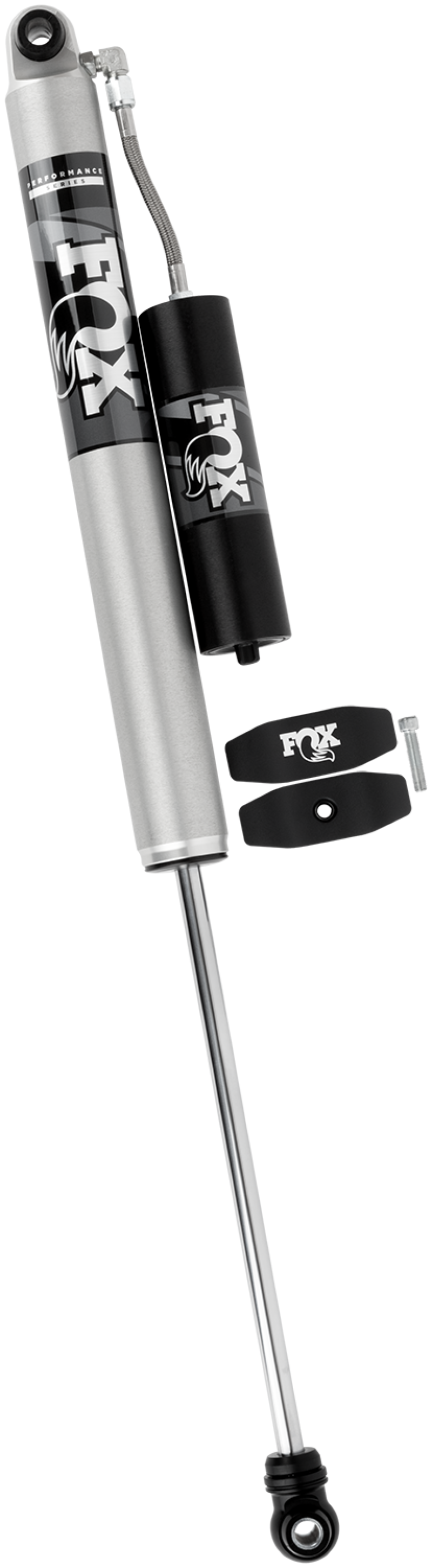 FOX 2.0 Perf Shock - Fox 17-18 Ford F250 2.0 Perf Series Smooth Body Remote Res. Rear Shock - 4-6in Lift