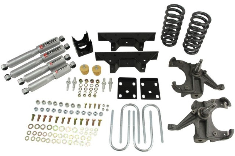 BT Lower Kit w SP Shocks - Belltech LOWERING KIT WITH SP SHOCKS