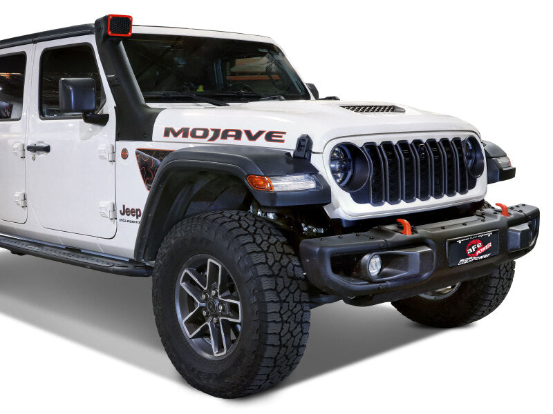 AFE Air Scoops - aFe POWER Dynamic Air Scoop D.A.S Snorkel for 20-26 Jeep Gladiator Mojave V6-3.5L