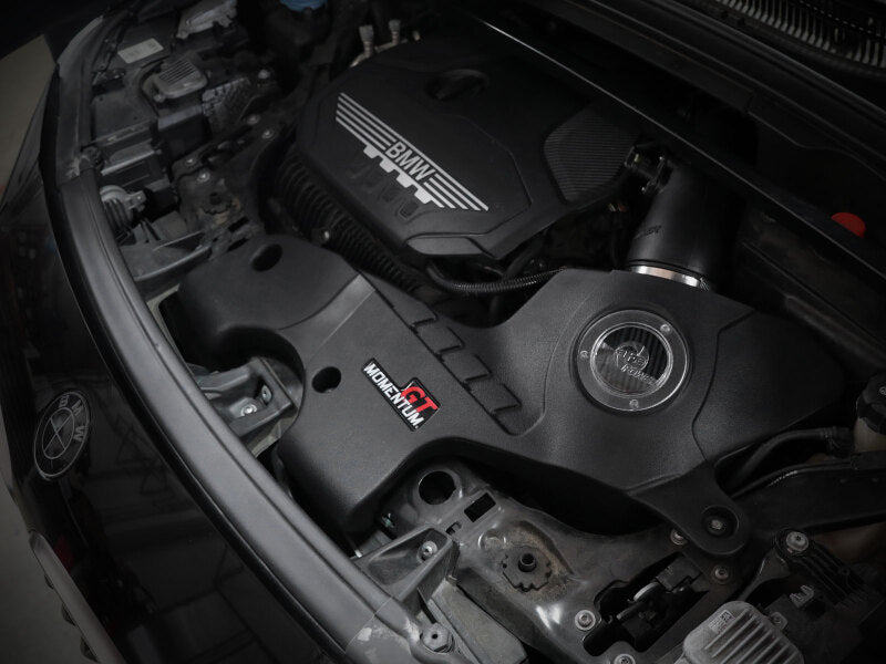 AFE Momentum GT Cold Air Intakes - aFe 19-21 Mini Cooper S (F56) B46 L4 2L (t)Momentum GT Cold Air Intake System w/ Pro DRY S Filter