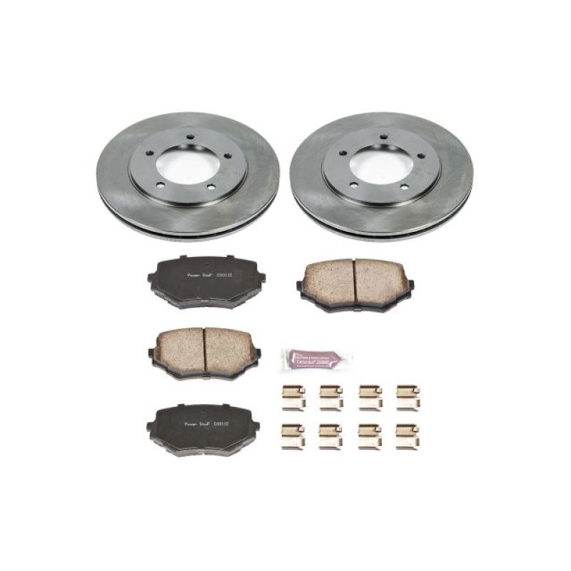 PSB Autospecialty Kit - Power Stop 1999 Suzuki Grand Vitara Front Autospecialty Brake Kit