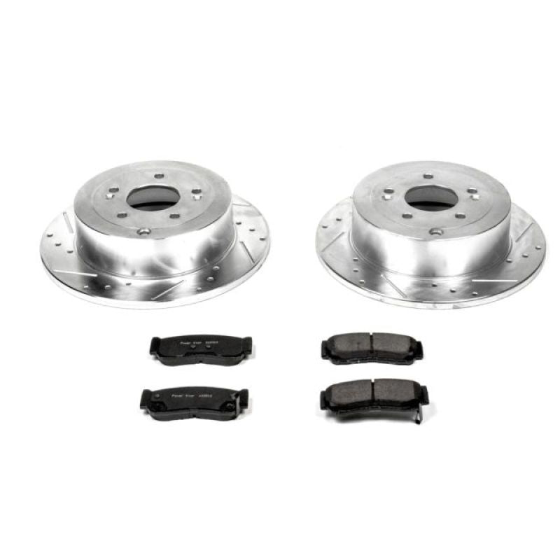 PSB Z23 Evolution Kit - Power Stop 07-09 Hyundai Santa Fe Rear Z23 Evolution Sport Brake Kit