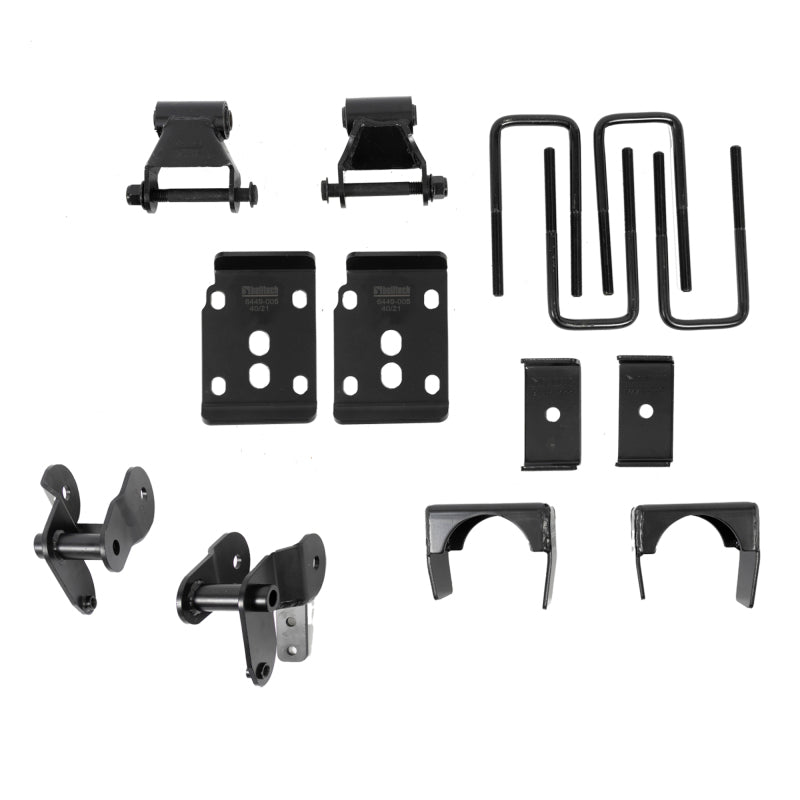 BT Lower Kit w SP Shocks - Belltech 2021+ Ford F-150 2WD 2-5.5in Front 6.5in Rear Complete Lower Kit with SP Shocks