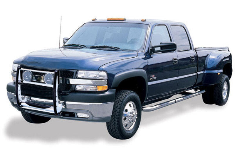 GOR Step Guard - 3000 - Black - Go Rhino 07-13 Chevrolet Silverado 1500 3000 Series StepGuard - Black (Center Grille Guard Only)