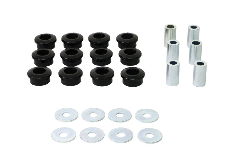 WL Bushings - Control Arm - Whiteline 00-04 Subaru Legacy GT / 00-09 Subaru Outback Rear Control Arm Bushing Service Kit