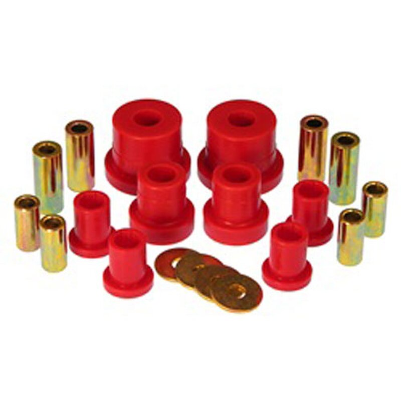 PRO Control Arm Bushings - Red - Prothane 06-09 Chevy Trailblazer Front Control Arm Bushings - Red