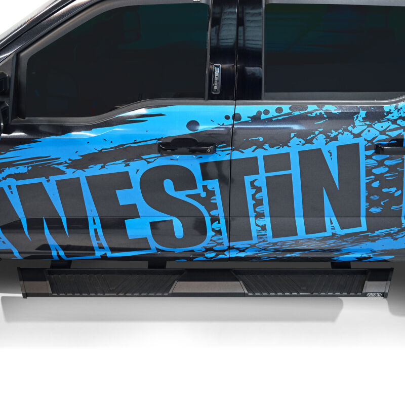 WES Running Boards - AT6 - Westin 15-25 Ford F-150 SuperCrew / 17-25 F-250/350 CC AT6 Running Boards - Black