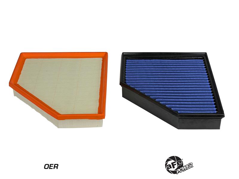 AFE P5R Drop In Air Filter - aFe MagnumFLOW Pro 5R 2020 Toyota Supra L6 3.0L (t) Air Filter