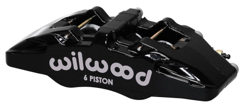 WIL Dynapro Caliper - Wilwood Caliper-Forged Dynapro 6 5.25in Mount-R/H 1.38/1.00/1.00in Pistons .81in Disc