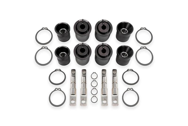 BMR Control Arm Bushing Kits - BMR 06-13 Chevrolet Corvette (C6) Z06/ZR1 Rear Upper & Lower Control Arm Bearing Kit - Black