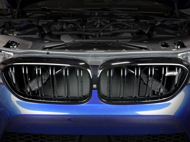 AFE Air Scoops - aFe Momentum Black Series Carbon Fiber Dynamic Air Scoop - BMW M5 (F90) 18-19