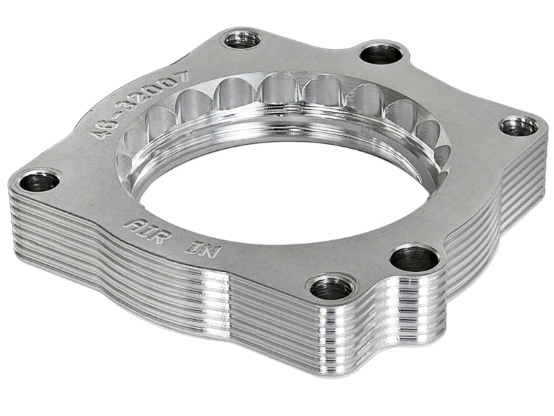 AFE Silver Bullet TBS CARB Approved - aFe Silver Bullet Throttle Body Spacers TBS Dodge Challenger SRT8 11-12 V8-6.4L