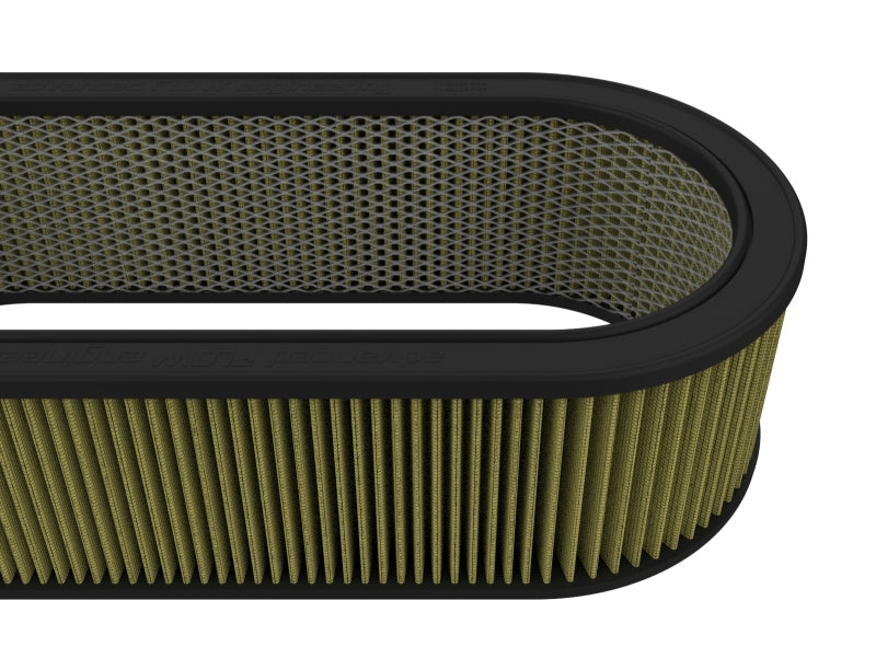 AFE Universal Pro-G 7 Filter - aFe Magnum FLOW Custom Air Filter 18-1/8 IN L x 7-1/4 IN W x 5-1/8 IN H w/ Expanded Metal
