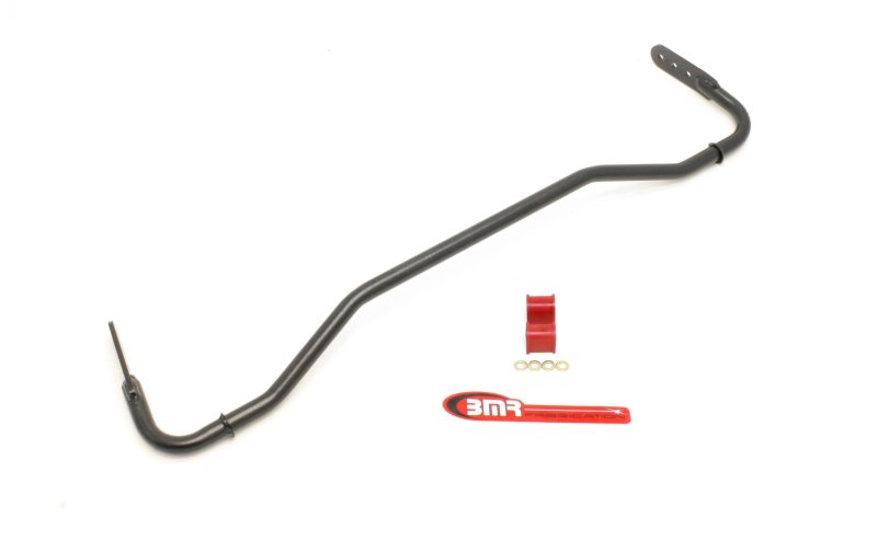 BMR Sway Bar Kits - BMR 08-09 Pontiac G8 Rear Hollow 22mm Adj. Sway Bar Kit w/ Bushings - Black Hammertone