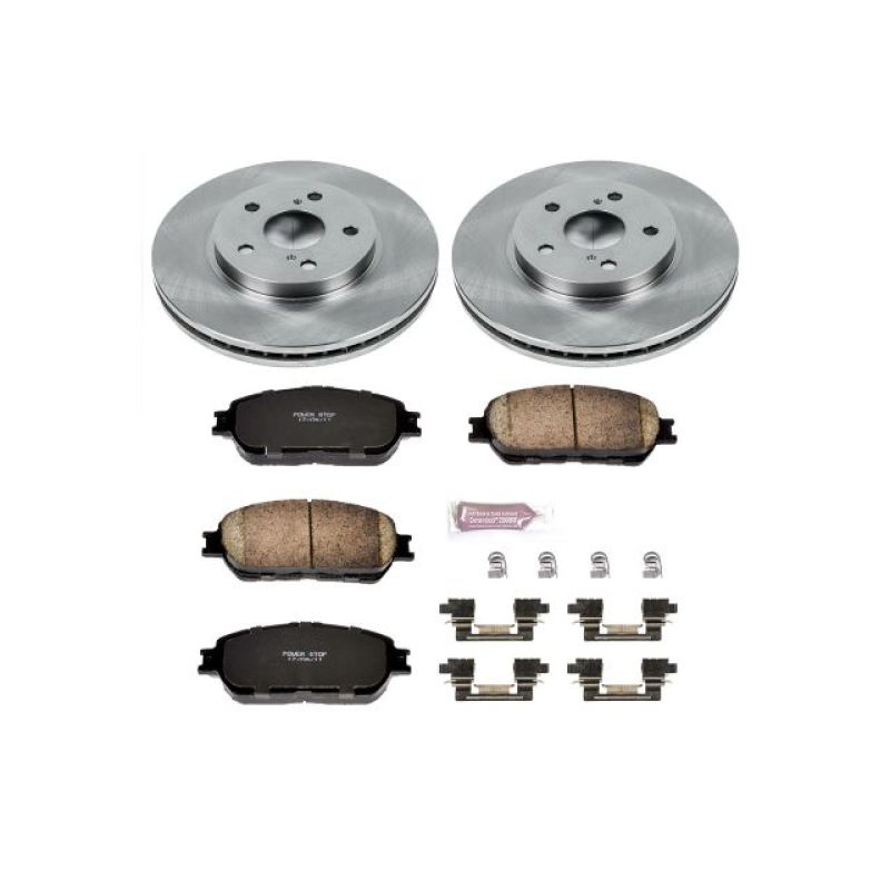 PSB Autospecialty Kit - Power Stop 05-07 Toyota Avalon Front Autospecialty Brake Kit