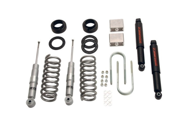 BT Lower Kit w SP Shocks - Belltech LOWERING KIT WITH SP SHOCKS