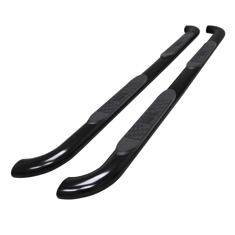 WES Nerf Bars - Platinum 4 - Westin 2020 Jeep Gladiator Platinum 4 Oval Nerf Step Bars - Black
