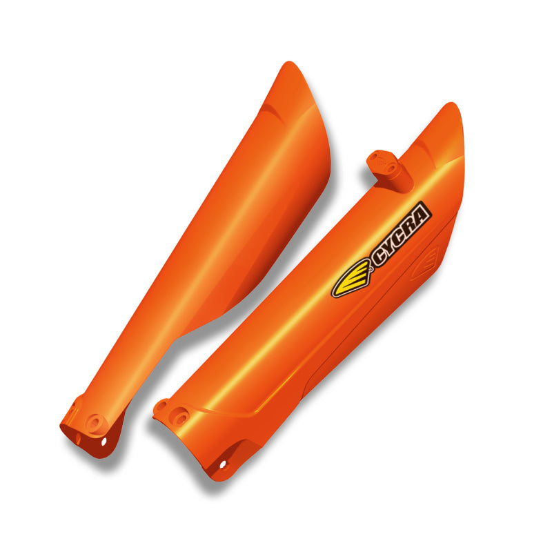CYC Fork Covers - Cycra 15-23 KTM 125-500 SX/XC/SX-F/XC-F/XC-W/XCF-W/EXC-F Performance Fork Guards - Orange