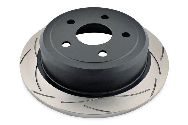 DBA Street Slotted Rotors - DBA 07-09 Jeep Wrangler JK Rear Slotted Street Series Rotor