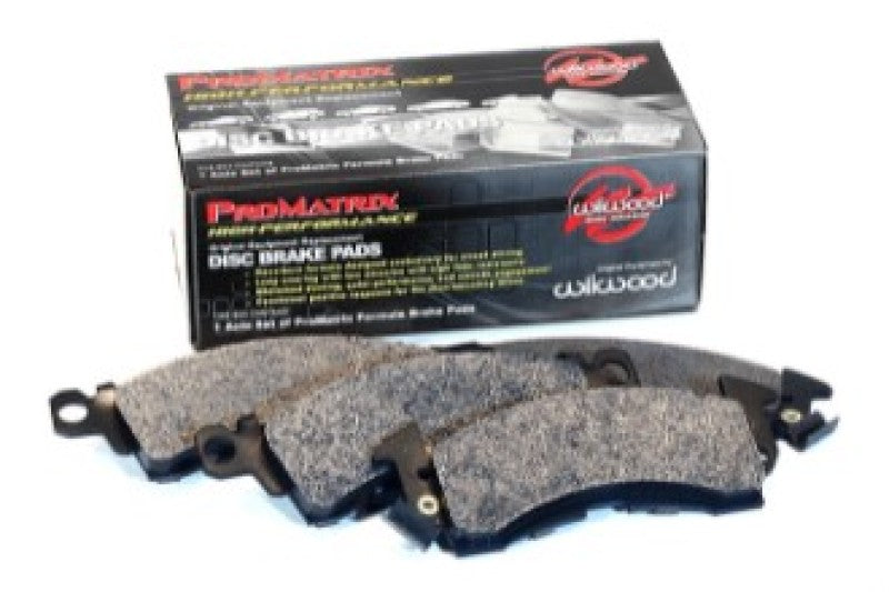 WIL Promatrix Brake Pads - Wilwood Pad Set Promatrix D866