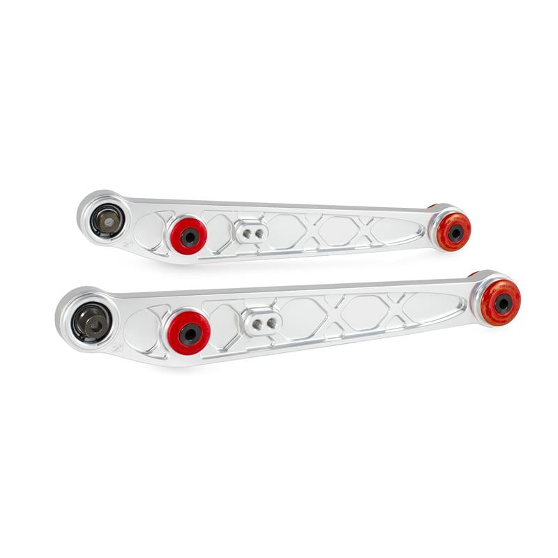 SK Alpha Control Arms - Skunk2 Honda/Acura EK Alpha Series Rear Lower Control Arm Set - Clear