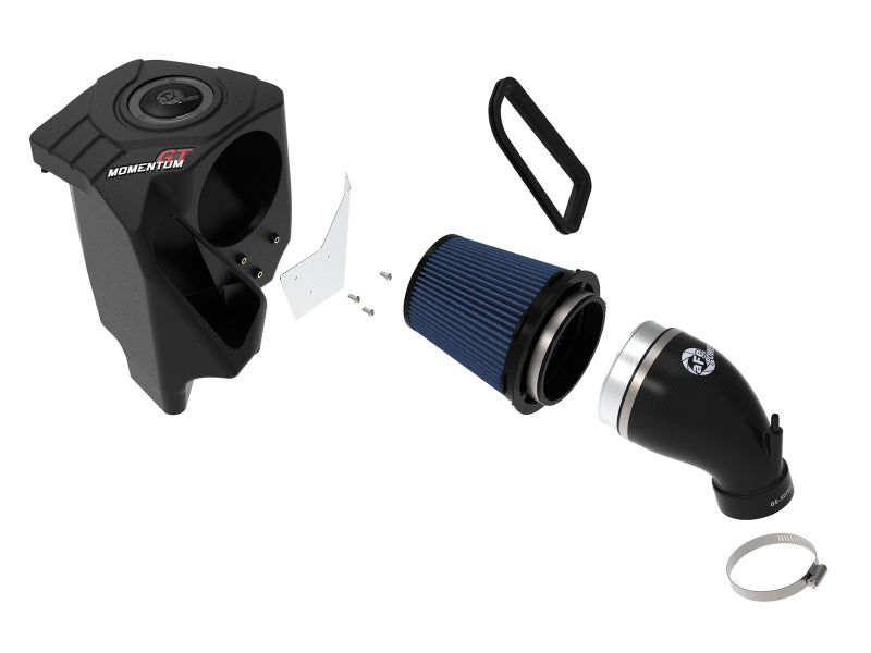AFE Momentum GT Cold Air Intakes - aFe Momentum GT Cold Air Intake System w/ Pro 5R Media Audi A4/Quattro (B9) 16-19 I4-2.0L (t)