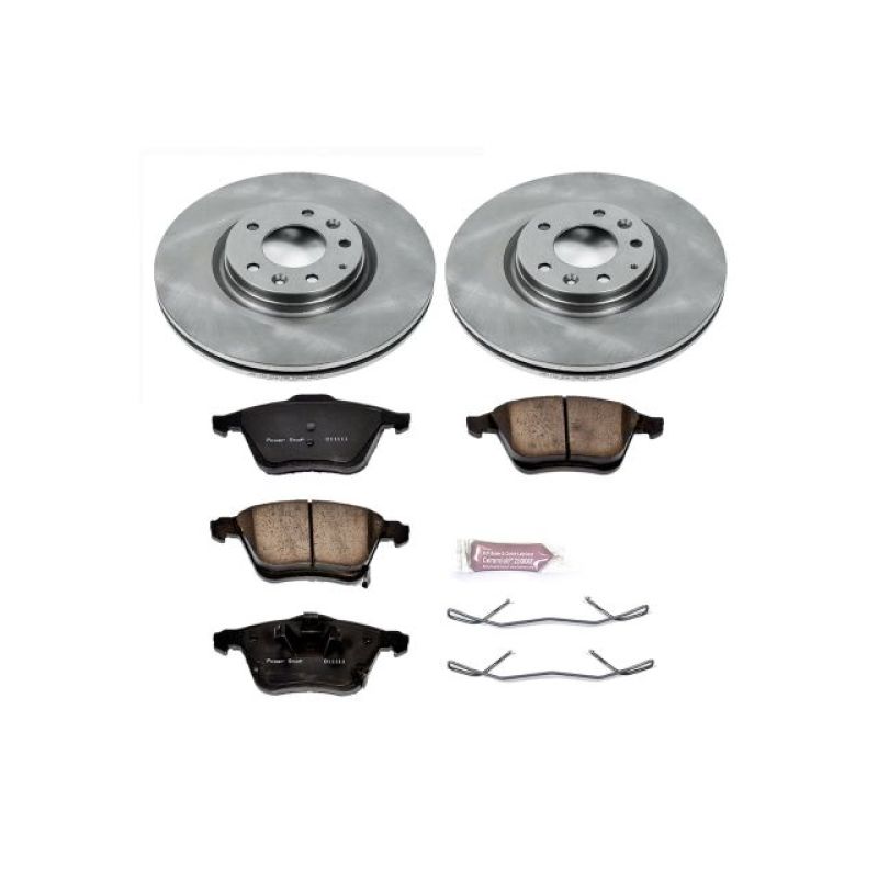 PSB Autospecialty Kit - Power Stop 06-07 Mazda 6 Front Autospecialty Brake Kit
