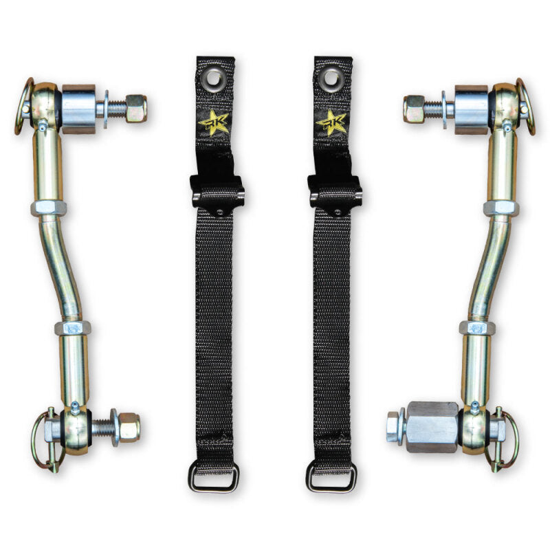 RKR Sway Bar End Links - Rock Krawler 18-23 Jeep Wrangler JL 2DR / JLU 4DR Gen II Front Disconnects