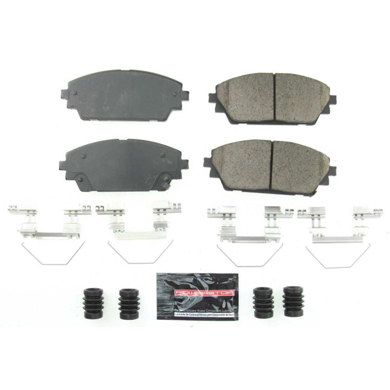 PSB Z23 Evolution Brake Pads - Power Stop 2019 Mazda 3 Front Z23 Evolution Sport Brake Pads w/Hardware