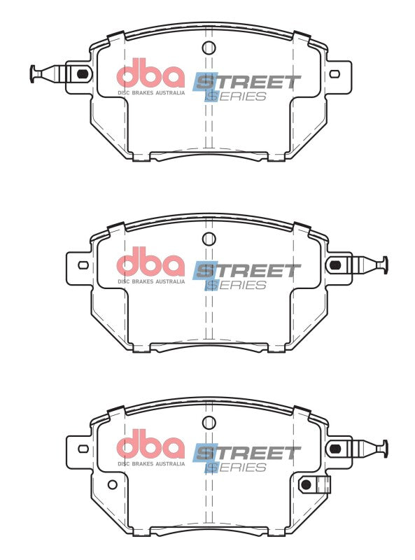 DBA Street Series Brake Pads - DBA 03-05 Infiniti FX35 (To 10/05) Street Series Front Brake Pads