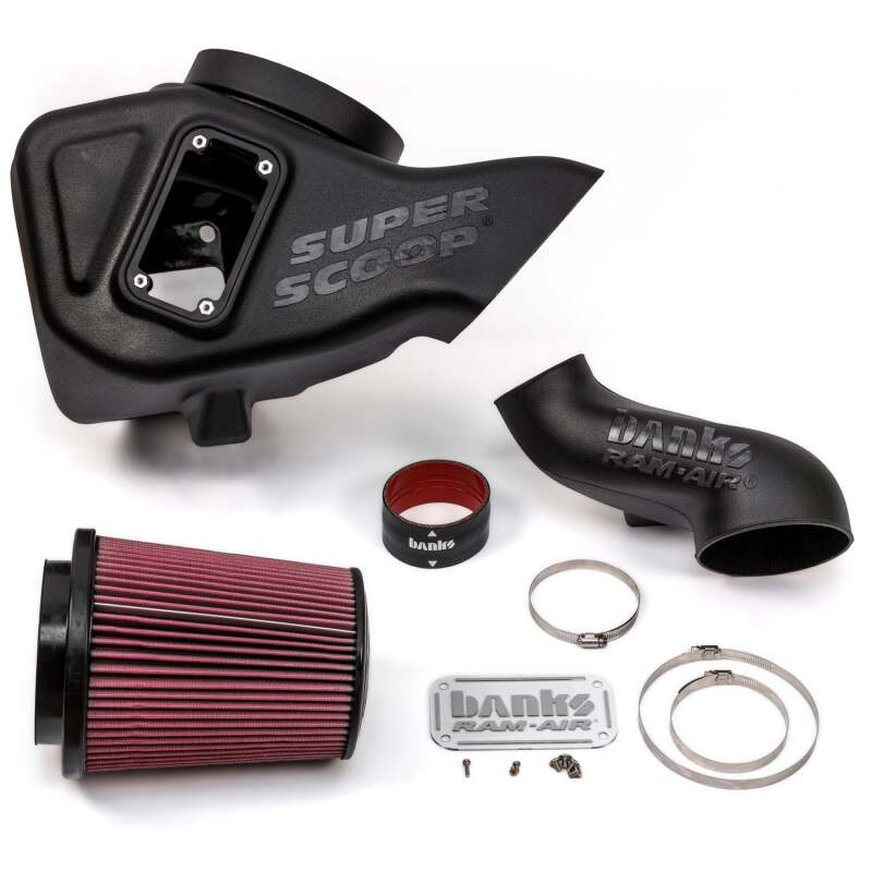 GBE Ram-Air Intake Systems - Banks Power 19-21 Dodge Ram 6.7L Ram-Air Intake System - Oiled Filter