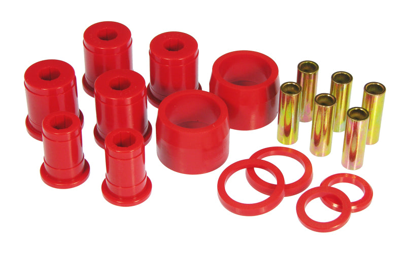 PRO Control Arm Bushings - Red - Prothane 65-70 GM Full Size Rear Upper/Lower Control Arm Bushings - Red