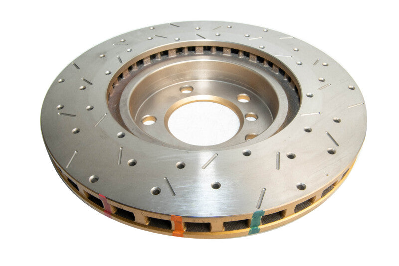 DBA 4000 Slot&Drill Rotors - DBA 95-99 BMW M3 E36 Front Drilled & Slotted 4000 Series Rotor