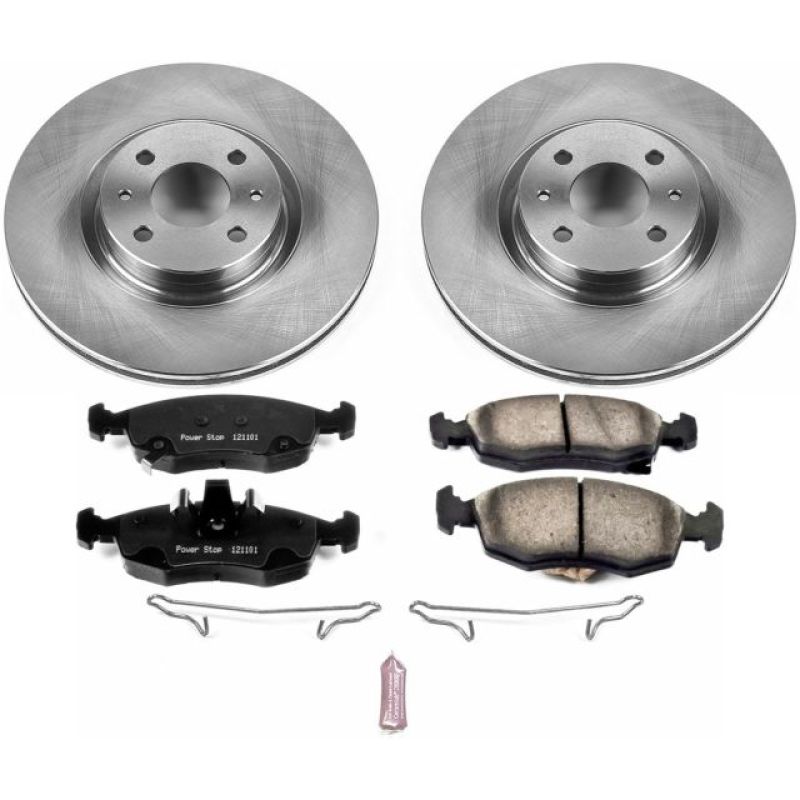 PSB Autospecialty Kit - Power Stop 13-18 Fiat 500 Front Autospecialty Brake Kit