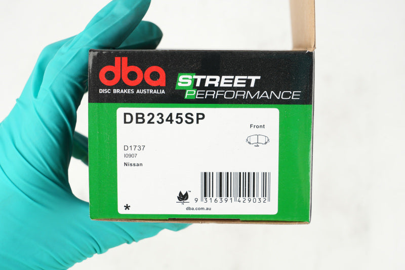 DBA SP Performance Brake Pads - DBA 14-22 Nissan Rogue Sport Front SP Performance Brake Pads