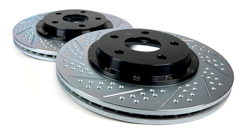 BAE Eradispeed Rotors - Baer Brakes 16-24 Chevrolet Camaro LT Eradispeed+ Rear SDZ 2-Piece Performance Brake Rotors