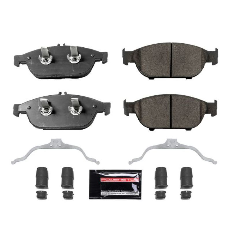 PSB Z23 Evolution Brake Pads - Power Stop 12-14 Mercedes-Benz E550 Front Z23 Evolution Sport Brake Pads w/Hardware