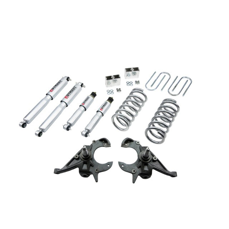 BT Lower Kit w SP Shocks - Belltech LOWERING KIT WITH SP SHOCKS