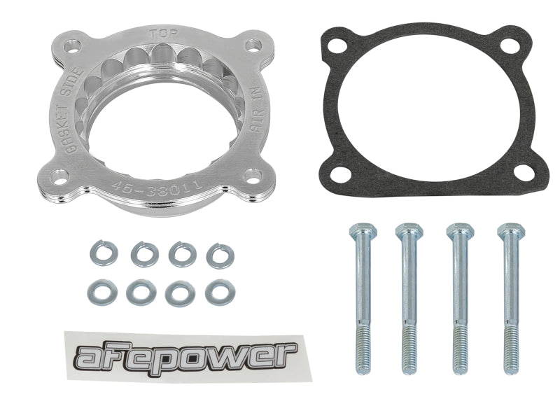 AFE Silver Bullet TBS CARB Approved - aFe Silver Bullet Throttle Body Spacer 10-18 Toyota FJ Cruiser V6 4.0L