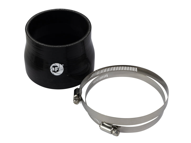 AFE Elbow Reducing Couplers - aFe POWER Universal Products Coupler Kit (4 x 3-1/2)in ID x 3in L - Black
