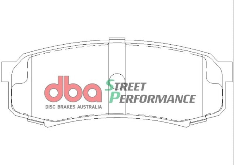 DBA SP500 Brake Pads - DBA 03-09 Toyota 4Runner SP500 Rear Brake Pads