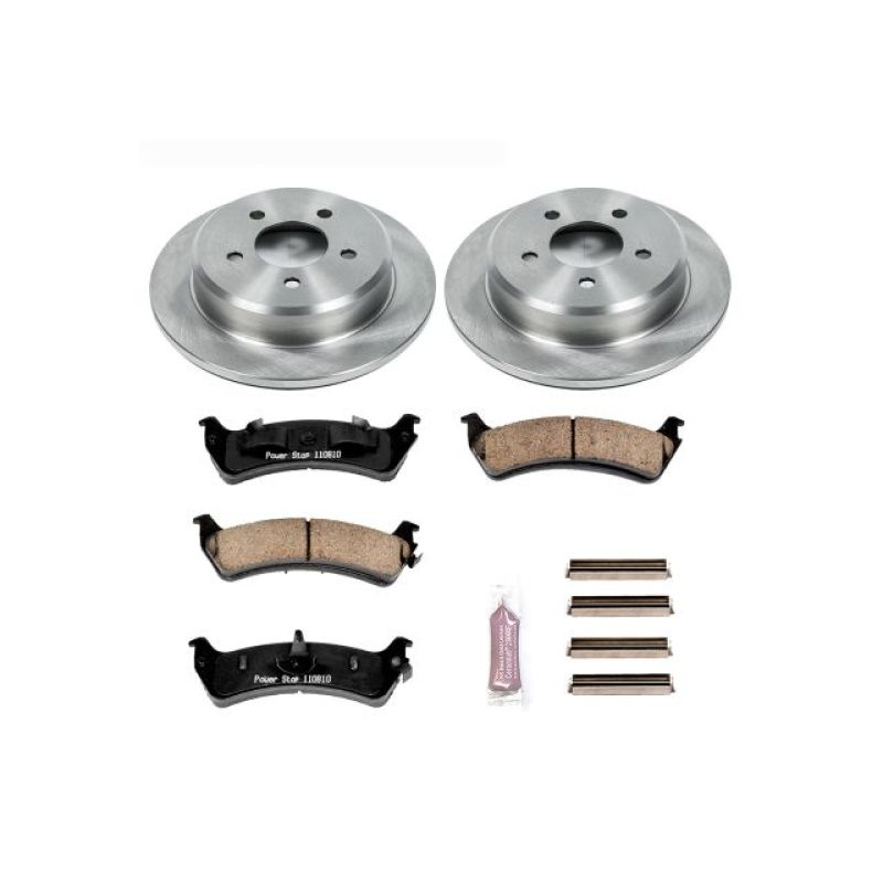 PSB Autospecialty Kit - Power Stop 01-02 Ford Explorer Sport Rear Autospecialty Brake Kit