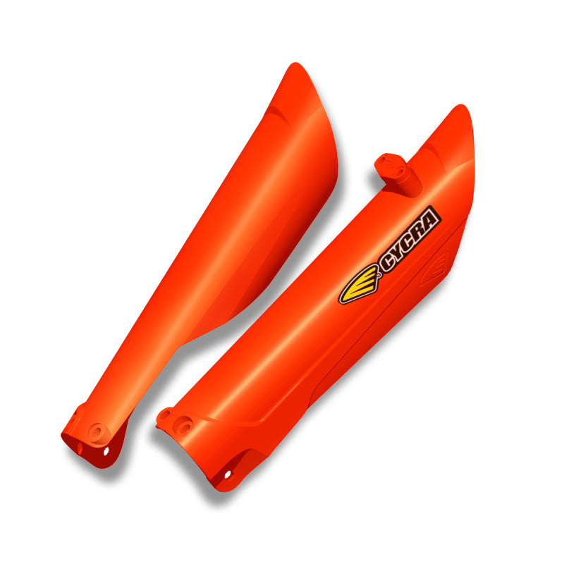 CYC Fork Covers - Cycra 15-22 KTM SX/SXF/XC/XCF 16-22 XCW/EXC Fork Guards - 2016 Orange