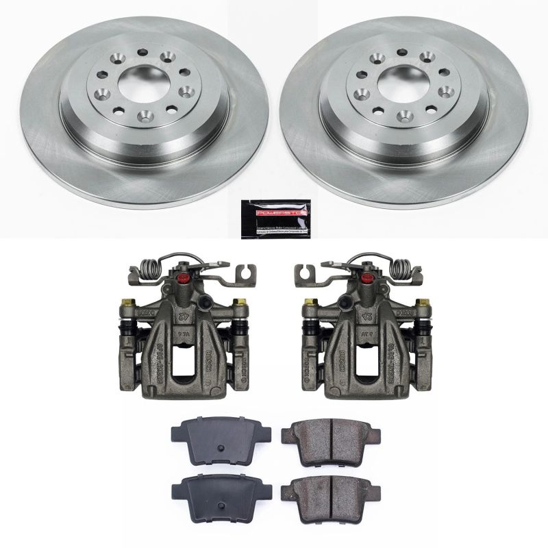 PSB Autospecialty Kit w/Cals - Power Stop 05-07 Ford Five Hundred Rear Autospecialty Brake Kit w/Calipers