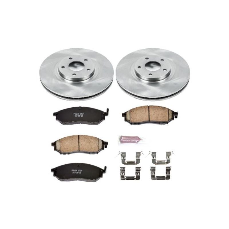 PSB Autospecialty Kit - Power Stop 11-14 Nissan Murano Front Autospecialty Brake Kit